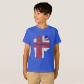 British Raised Fist T-shirt (Voorkant volledig)