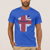 British Raised Fist T-shirt (Voorkant)
