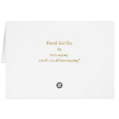 BRITISH RED BUS KAART (Achterkant Horizontaal)