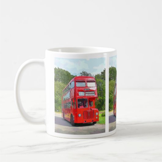 BRITISH RED BUS KOFFIEMOK (Links)