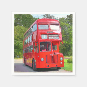 BRITISH RED BUS SERVETTEN