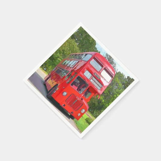 BRITISH RED BUS SERVETTEN (Hoek)