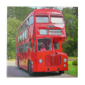 BRITISH RED BUS TEGELTJE (Voorkant)