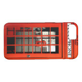 British Red Phone Booth Case-Mate iPhone Case (Achterkant (Horizontaal))