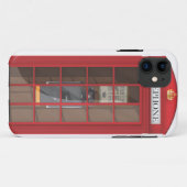 British Red Public call box Case-Mate iPhone Case (Achterkant (horizontaal))