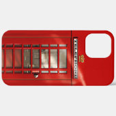 British Red Telephone Booth Case-Mate iPhone Case (Achterkant / Rechts)