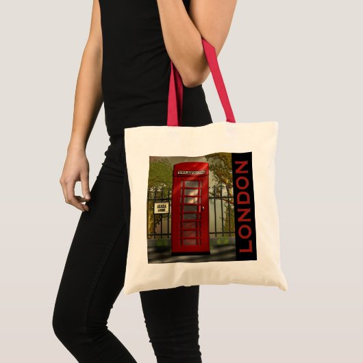 British Red Telephone Box London Tas (Voorkant (product))