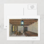 British Redoubt, Franse Barracks, Powder Magazin Briefkaart (Voorkant / Achterkant)