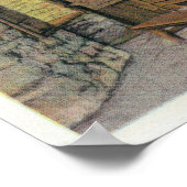 British Redoubt, Franse Barracks, Powder Magazin Poster (Hoek)