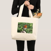 British Robin Grote Tote Bag (Voorkant (product))