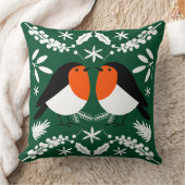 British Robin Redbreast Kussen (Deken)