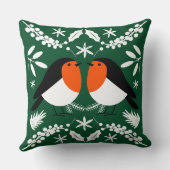 British Robin Redbreast Kussen (Achterkant)