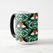 British Robin Redbreast Magische Mok (Voorkant links)
