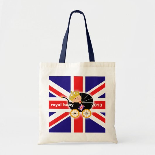 British Royal Baby Bag Tote Bag (Voorkant)