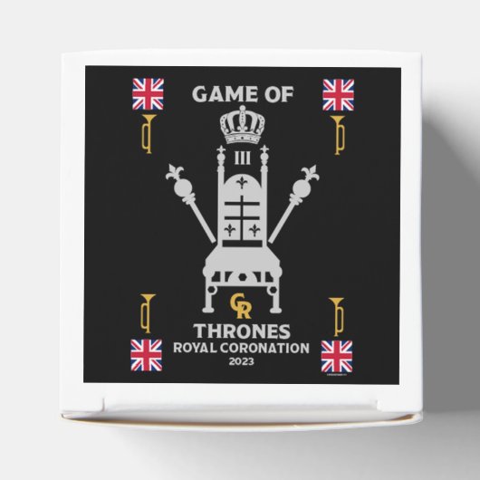 British Royal Coronation King Charles III Bedankdoosjes (Bovenkant)