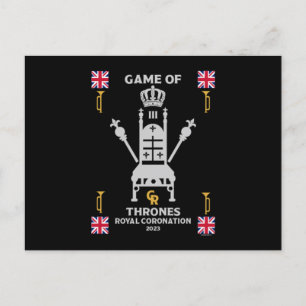 British Royal Coronation King Charles III Briefkaart