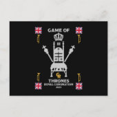 British Royal Coronation King Charles III Briefkaart (Voorkant)