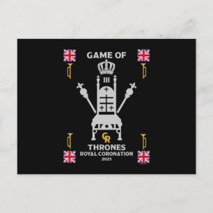 British Royal Coronation King Charles III Briefkaart