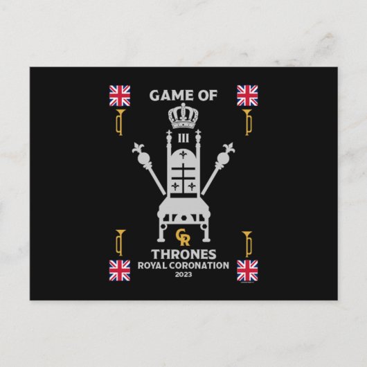 British Royal Coronation King Charles III Briefkaart (Voorkant)