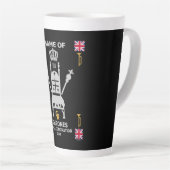 British Royal Coronation King Charles III Latte Mok (Rechterhoek)
