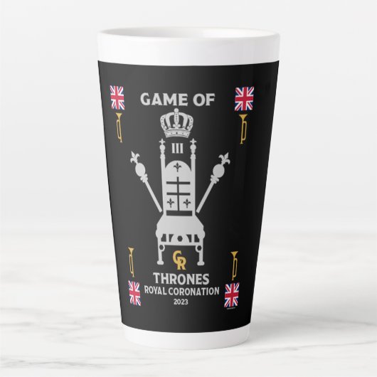 British Royal Coronation King Charles III Latte Mok (Voorkant)
