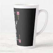 British Royal Coronation King Charles III Latte Mok (Rechts)