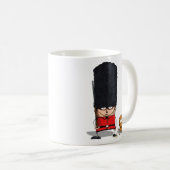 British Royal Guard en Dog Funny Mug Koffiemok (Voorkant rechts)