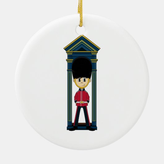 British Royal Guard Ornament (Achterkant)