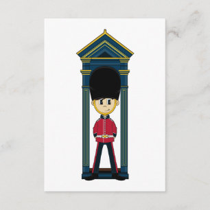 British Royal Guard RSVP-kaart RSVP Kaartje
