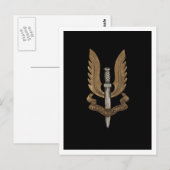 British SAS Briefkaart (Voorkant / Achterkant)