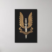 British SAS Canvas Afdruk (Voorkant)