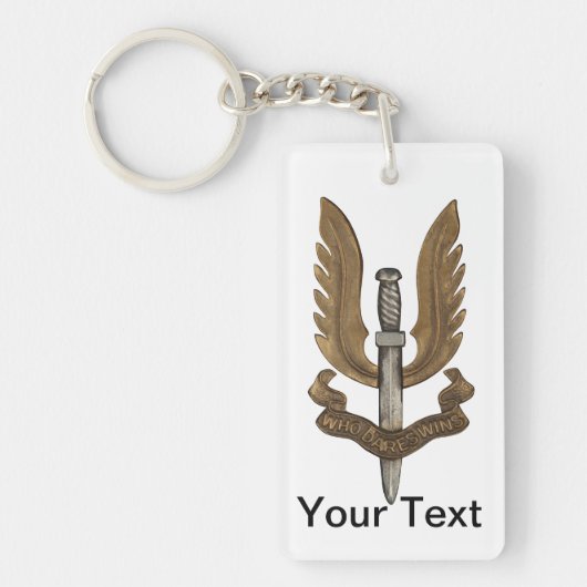 British SAS Sleutelhanger (Voorkant)