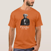 British Scientist Michael Faraday T-shirt (Voorkant)