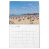 British seaside 2026 calendar kalender (Feb 2026)