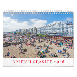 British seaside 2026 calendar kalender