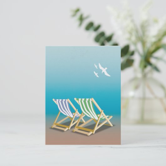 British Seaside - Briefkaart (Staand voorkant)