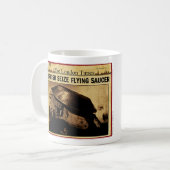 British Seize Flying Saucer Koffiemok (Voorkant links)