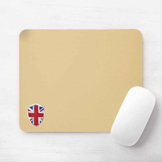 BRITISH SHIELD MUISMAT (Met muis)