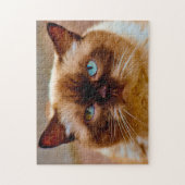 British Short Hair Cat. Jigzaag Puzzle Legpuzzel (Verticaal)