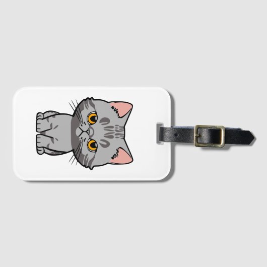 British Shorthair Bagagelabel (Voorkant (horizontaal))