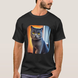 British Shorthair Cat 6 T-shirt