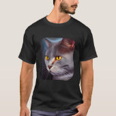 British Shorthair Cat 7 T-shirt (Voorkant)