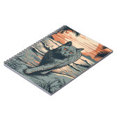 British Shorthair cat op een tropisch strand Notitieboek (Linkerzijde)