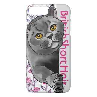 British Shorthair Cat + Pet Name Case-Mate iPhone Case