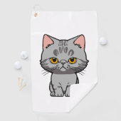 British Shorthair Golfhanddoek (Insitu)