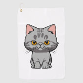 British Shorthair Golfhanddoek (Voorkant)