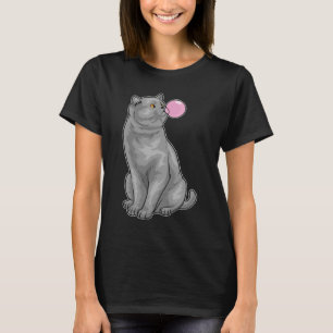 British Shorthair Kauwgom T-shirt