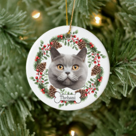 british shorthair keramisch ornament