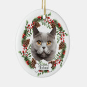 british shorthair keramisch ornament (Rechts)