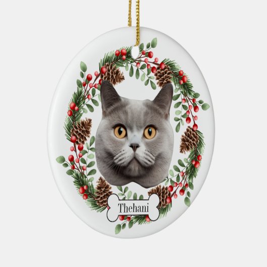 british shorthair keramisch ornament (Rechts)